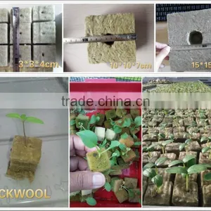 Mineral Substrate Hydroponic Rockwool Cubes for Net Pot thumbnail-5