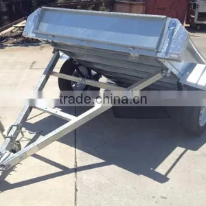 8x5 Heavy Duty Fully Welded Box Trailer thumbnail-1
