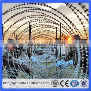 450mm Coil Diameter Concertina Razor Barbed Wire(Guangzhou Factory) thumbnail-6