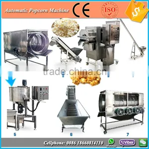 Commercial Mushroom Caramel Popcorn Making Machine thumbnail-5