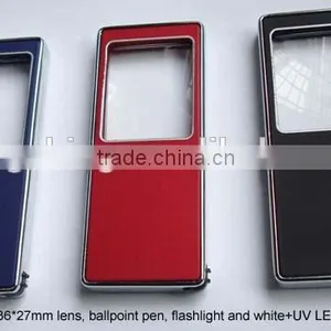 Pocket Magnifier With Flashlight and UV LED thumbnail-3
