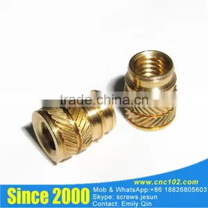 China Supplier Brass Inserts Brass Moulding Inserts Nut,whats App+86 18826805603 thumbnail-1