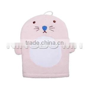 Durable Soft Cute Kids Bath Glove - Sea Lion Design thumbnail-1