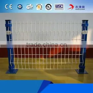 Factory Cheap Price 3d Fence Panel/ Welded Wire Mesh Peach Square Round Post Triangle Bending Fence Netting thumbnail-4