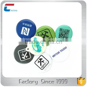 Latest Product in China of Passive NFC Epoxy Tag Sticker 13.56mhz Adhesive RFID Tag thumbnail-1