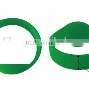 Hot Sale NTAG213 Chip RFID Silicone Wristband thumbnail-3