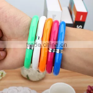 Novelty Wristband Pen Flexible Bracelet Pen With Coloful Bead thumbnail-3