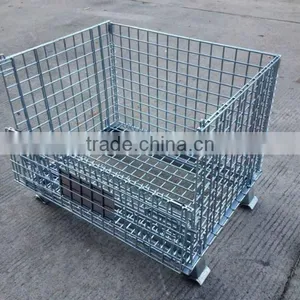Widely Used Wire Mesh Container,Foldable Mesh Box Pallet thumbnail-3