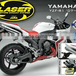 For Yamaha YZF R1 2007-2008 Motorcycle Exhaust Pipe LASER "X-treme" Exhaust System thumbnail-1