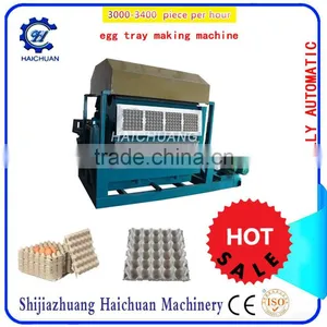 Waste Paper Pulp Making Machine Egg Tray Cartons thumbnail-2