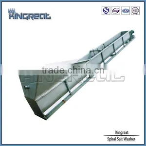 High Performance Stainless Steel Spiral Salt Washer thumbnail-1
