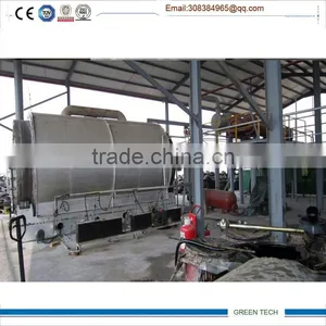 Anti-explosion 5TPD Environmental Friendly Waste Tire Recycling to Oil Pyrolysis Plant thumbnail-6