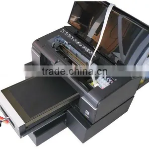 6-Color Flatbed A4 Size Digital T-shirt Printer/Clothes Printer/Garment Printer thumbnail-1