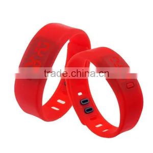 Led Silicone Watch Touch Screen LED Square Silicone Watches Digital Wrist Watch Men Rubber Band Silicone Watch thumbnail-1