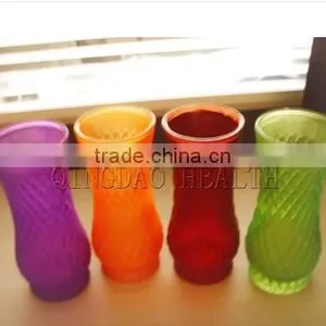 Glass Flower Vase(HLTH-007 ) thumbnail-2