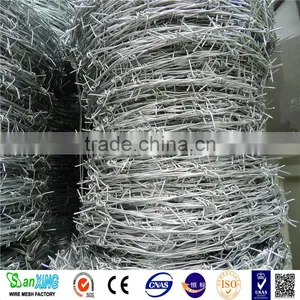 12 Gauge Barbed Wire Coil Type Galvanized Barbed Wire thumbnail-6