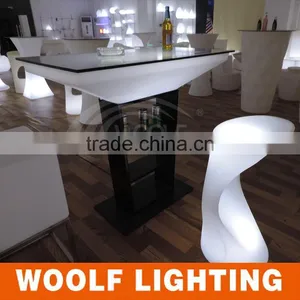 Shining LED Cocktail Table LED Party Events Luminous Decorative Table Decorative Furniture thumbnail-3