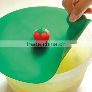Silicone Lid for Cover Different Size Container&Plastic Storage Containers Silicone Lids&Silicone Food Container Lid thumbnail-1