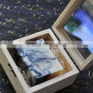 Wooden Soap Box With Clear Lid thumbnail-4