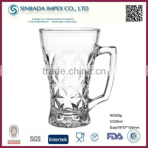 SGS Level KTZB41C, New Design Wholesale Small Glass Coffee Mug With Lid thumbnail-1