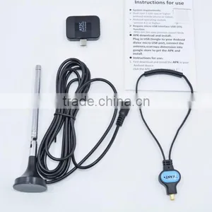 Auto Mobile Portable Android 2 Mhz DVB-T2s DVBT T2 Smart Micro USB Digital TV Tuner Mini Box Receiver For Android Pad Bus thumbnail-4