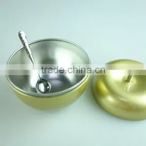 4 Pcs Apple Style Stainless Steel Salt and Pepper Shaker Whit Clourful thumbnail-4