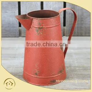 Hot Sale Bucket Oil Painting, Cheap Metal Watering Can for Garden thumbnail-1