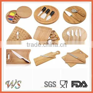 Eco Oak Wood Cheese Knife Tool Set thumbnail-3
