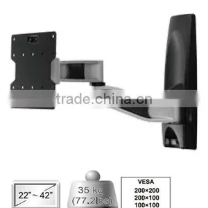 22" TO 42" Swivel Full Motion LCD TV Wall Mount thumbnail-1