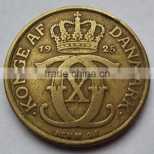 Custom Made Antique Danmark Golden Old Coins thumbnail-2
