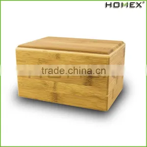 Eco - Friendly Bamboo Pet Cremation Urns Homex BSCI/Factory thumbnail-1