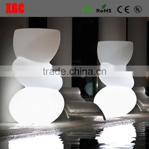 Plastic Flower Pot Illuminated Lighting Planter Flower Pot GD110 thumbnail-1