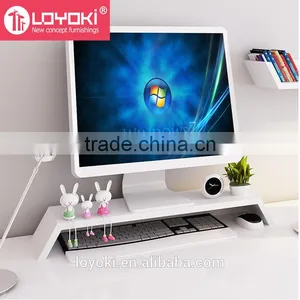 Creative Home Decorative Wall Floating Chipboard Mdf Wall Shelf thumbnail-2