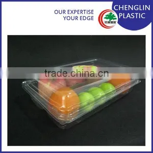 Cheap Transparent Clear Fruit Plastic Tray With PVC, PET,PS, FREE MOULD thumbnail-1