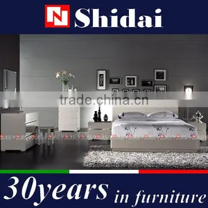 Wood Double Bed Designs / Double Decker Bed / Cheap Beds for Sale B92 thumbnail-1