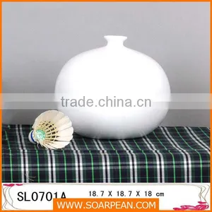 New Design Round Antique Fiberglass Vase for Home Decoration thumbnail-1