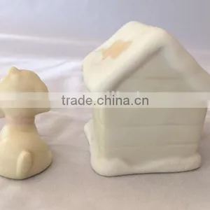 Precious Moments Sugar Town Sugar and Her Doghouse Figurines thumbnail-4
