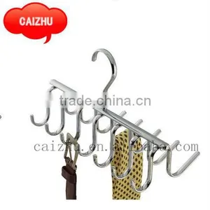 Metal Belt Hook Hanging and Metal Wire Tie Rack thumbnail-1