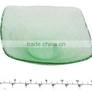 Green Clear Glass Plate thumbnail-1