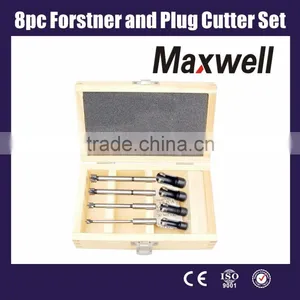 8pc Forstner and Plug Cutter Set thumbnail-1