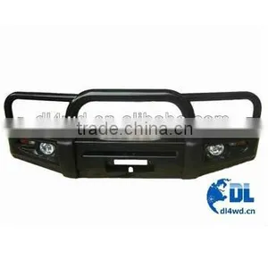 1992-2008 Rolled Steel off Road Front Bumper Guard for Mitsubishi Pajero thumbnail-1