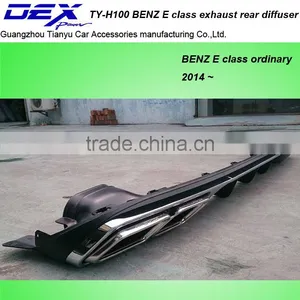 Factory Price Car Part PP B~ENZ E Class E63 Exhaust Rear Diffuser thumbnail-2