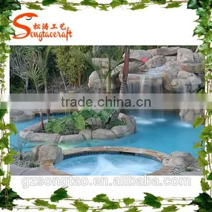 Latest Design Artificial Waterfall Fountain Garden Decorative Landscape Artificial Waterfall Fountain thumbnail-5