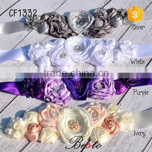 Factory Wholesale Children's Decorative Silk Belts in Guangzhou thumbnail-1