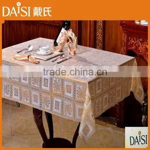 Waterproof Dining Table Covers Stain Resistant Tablecloth Vinyl Tablecloths Wholesale thumbnail-3
