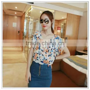 Customized 2014 Top Quality New Design Digital Printing Silk Chiffon Dresses thumbnail-1