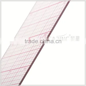 Factory Wholesale Plastic Garment Rulers in Sandwich Printing 2"*24"*0.12cm #8248 thumbnail-5