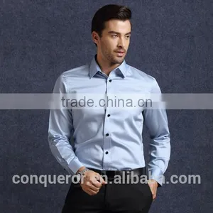 Fashion Slim Fit Cotton Men Shirt (201601) thumbnail-1