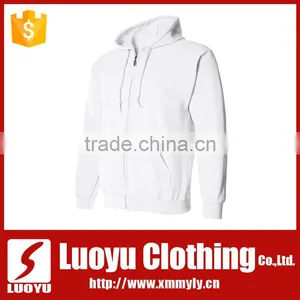 Wholesale Plain Zip Hoodies thumbnail-2