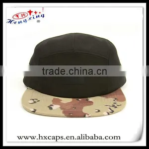 New Fashion Desert Camo Native 5 Panel Camp Cap thumbnail-1